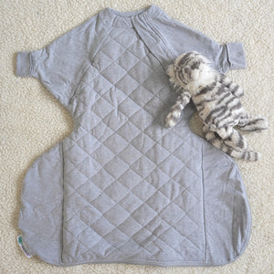 Baby sleep bag for babies wearing a hip harness brace by Baby Loves Sleep