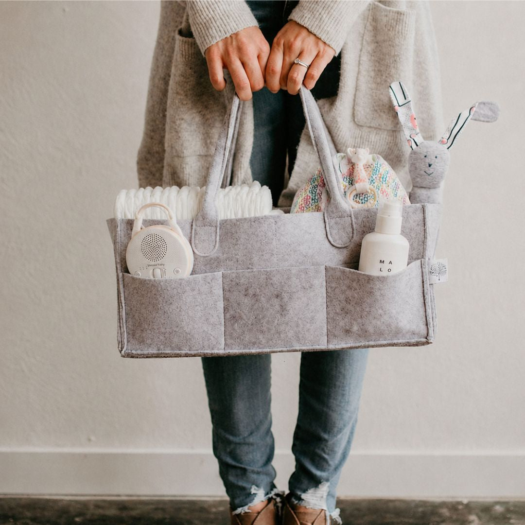Things that can go inside a felt nappy caddy