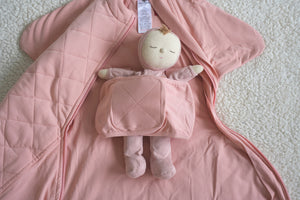 Winter 2.5 TOG organic baby sleep sack for hip dysplasia