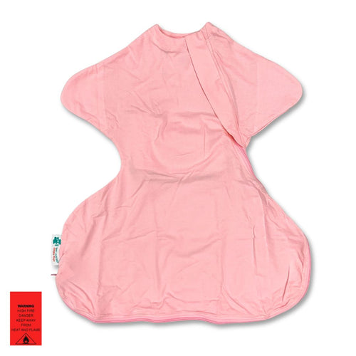 Summer (0.4 TOG) - Sleepy Hugs 'Cool' Extra-Wide Sack - Candy Pink