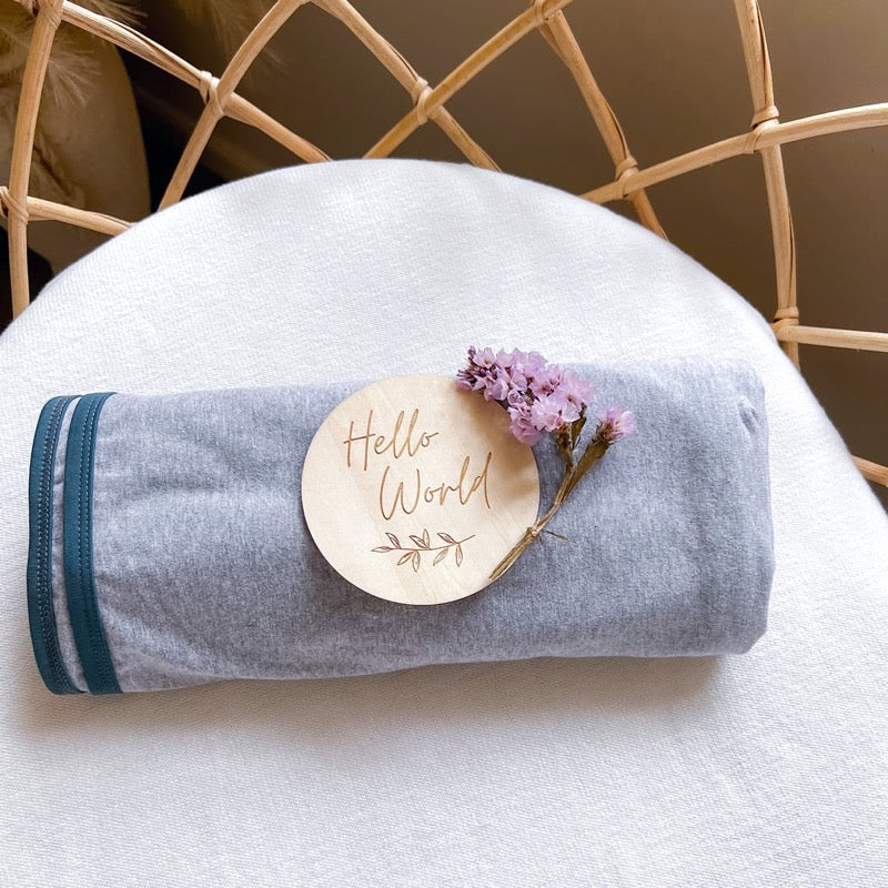 Koala Hugs newborn swaddle wraps gives security to help calm the startle reflex and keeps them sleeping longer.