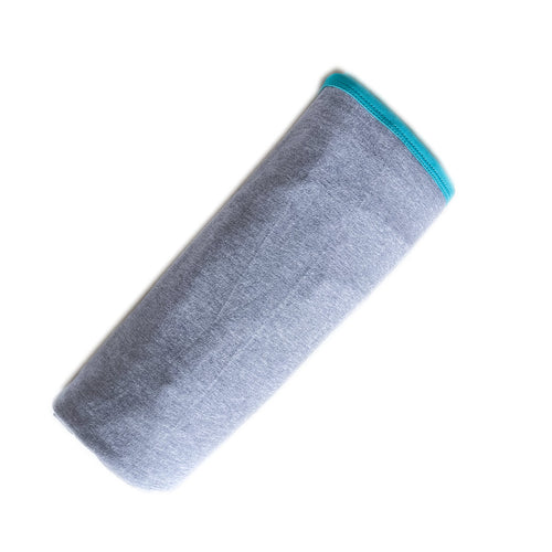 Koala Hugs All Seasons Newborn Swaddle Wrap - Cool Grey/Teal