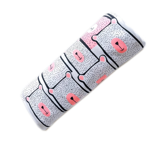 Koala Hugs All Seasons Newborn Swaddle Wrap - Pinky Bears