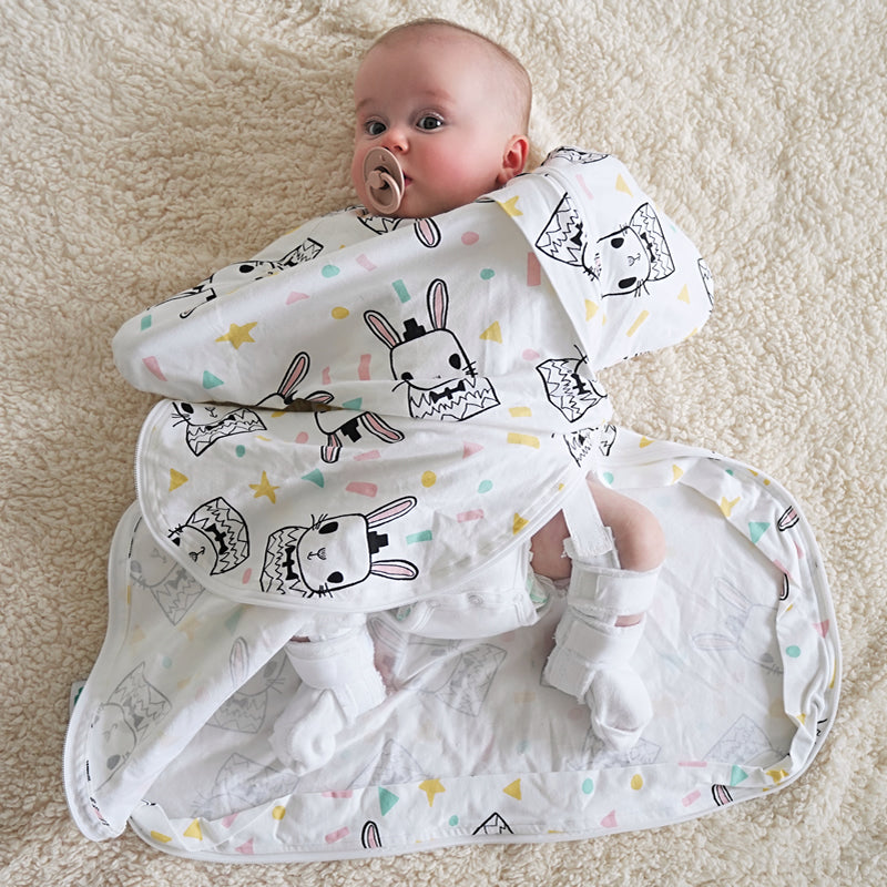 Baby sleeping bag for hip dysplasia by Baby Loves Sleep