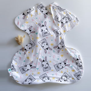 Hip harness baby sleeping bag by Baby Loves Sleep