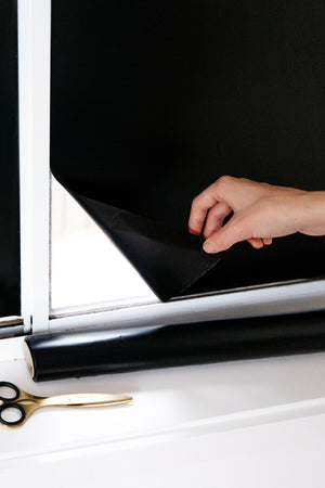 reusable blackout cling film for windows